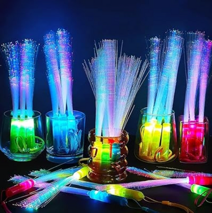 LED Pom Pom Wand - Set of 2