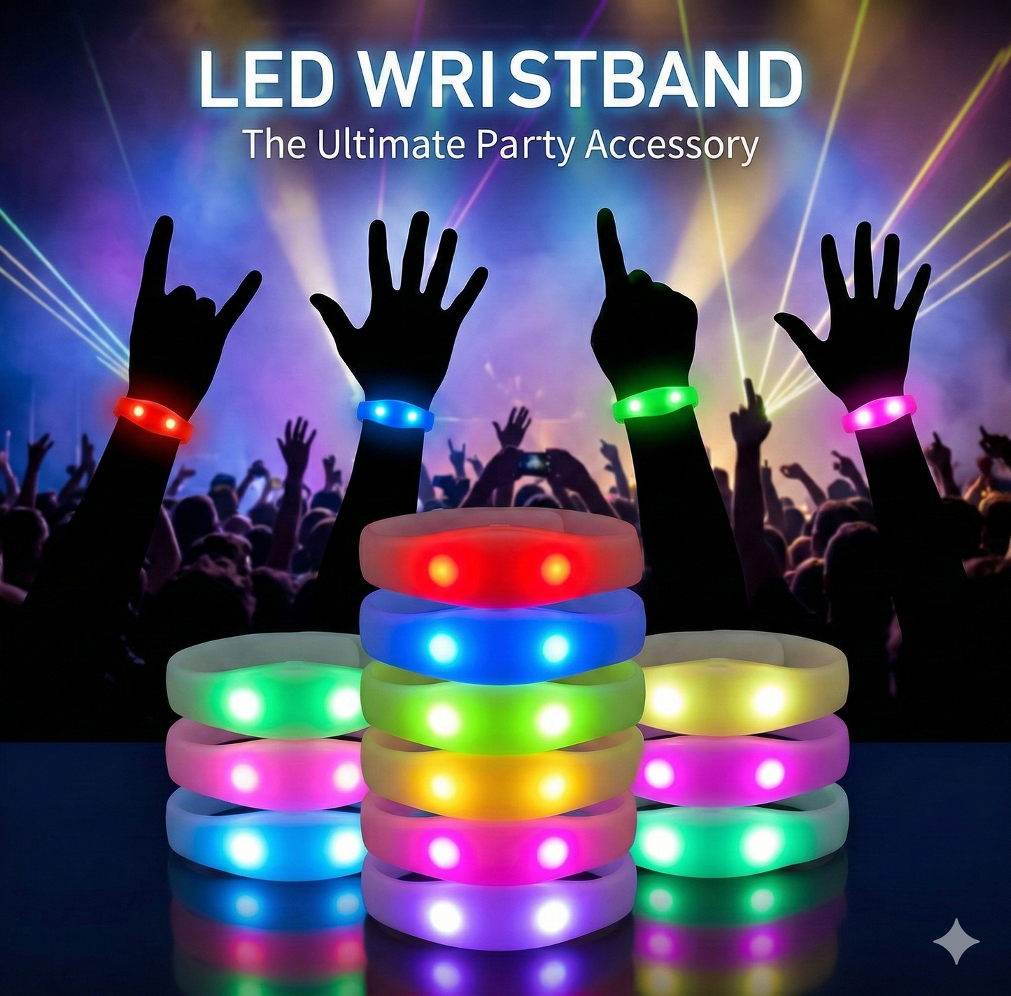 LED Wristbands for Lit hands