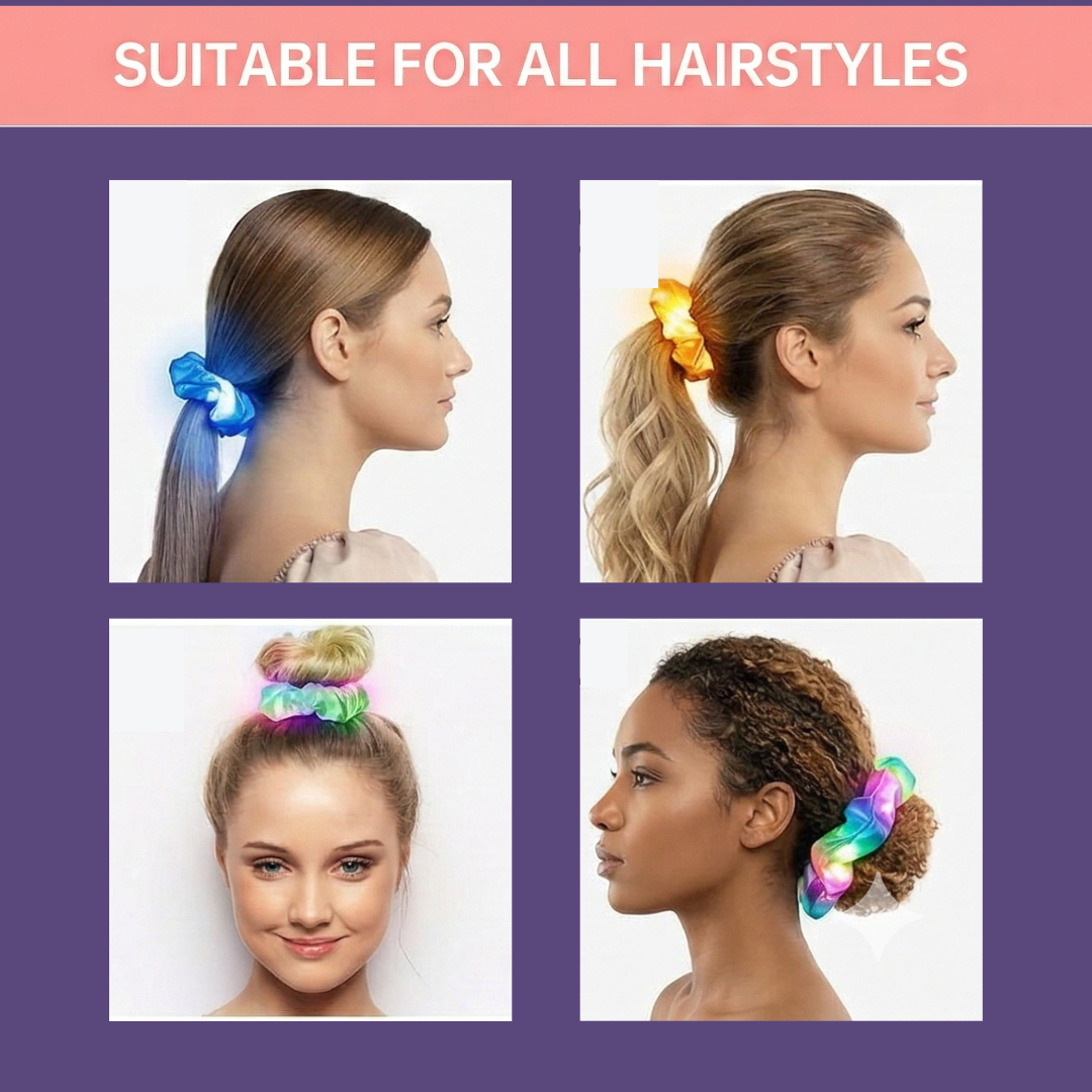 LED Hair Scrunchie