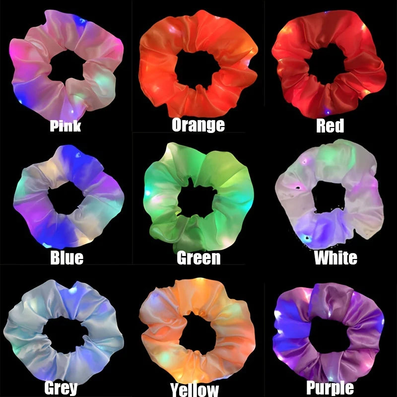 LED Hair Scrunchie