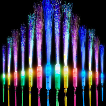 LED Pom Pom Wand - Set of 2